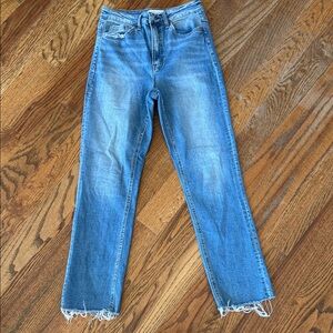 Flying Monkey Light Blue Straight Leg Jeans